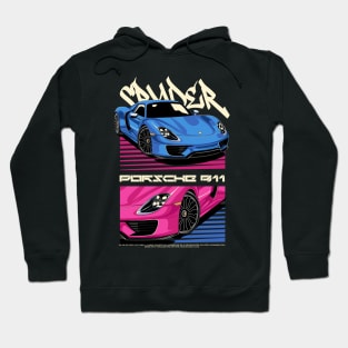 918 Porsche Spyder Racing Hoodie